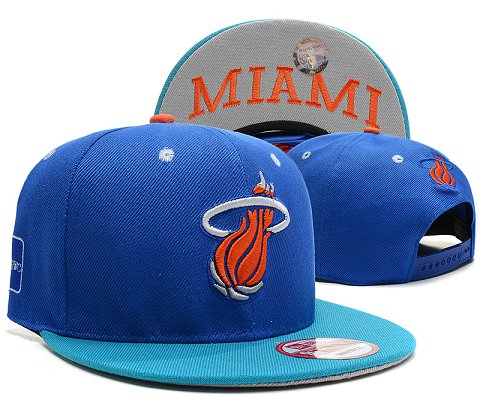 Miami Heat NBA Snapback Hat SD40